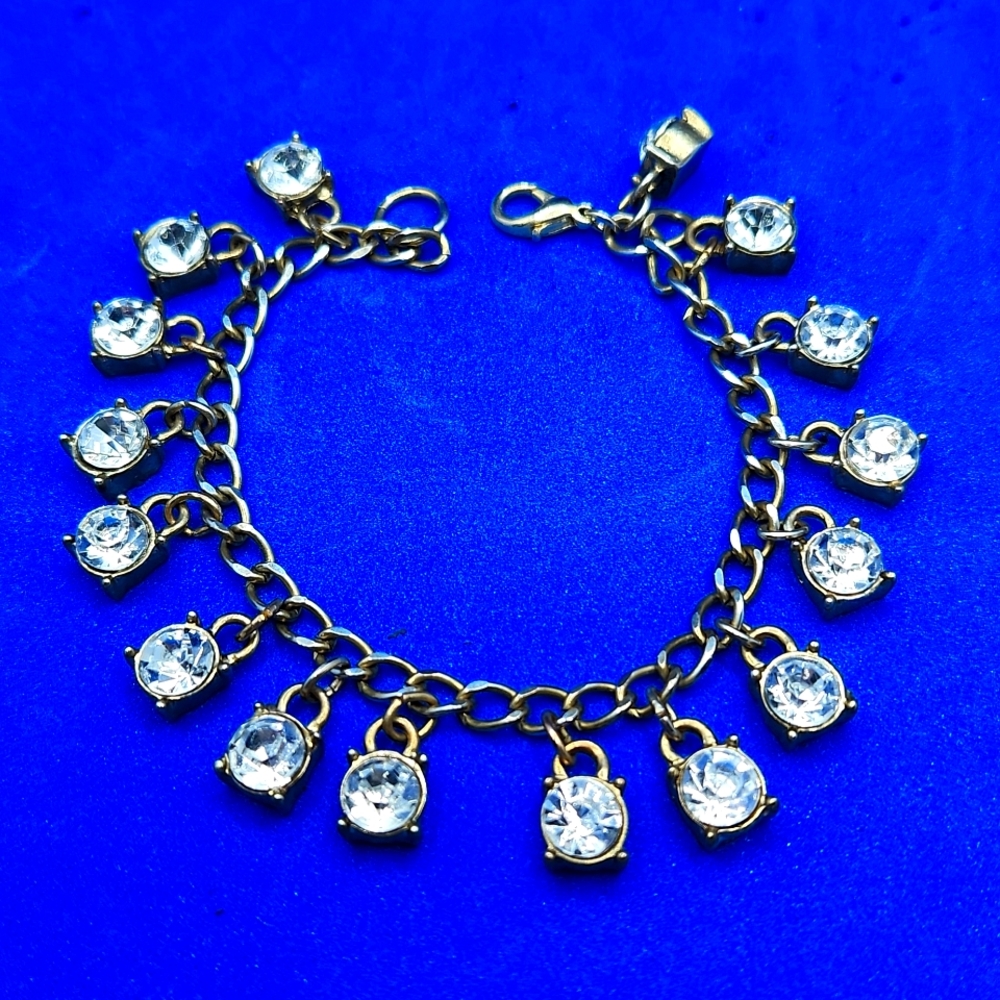 Golden Tone With Bling Bracelet